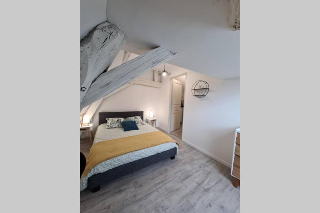 Centre ville 3 pièces envoûtant sous combles 40m² Joigny Esterno foto