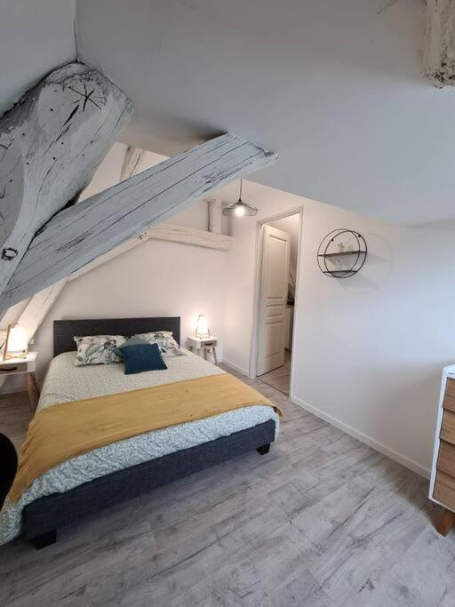 Centre ville 3 pièces envoûtant sous combles 40m² Joigny Esterno foto